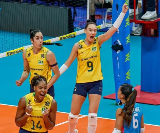 Brasil é campeão do Pré-Olímpico e garante vaga em Los Angeles 2028 - Maurício Val / CBV
